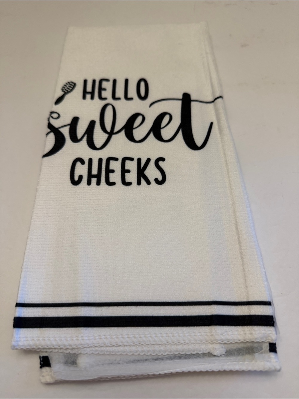 “Hello Sweet Cheeks" Hand Towel